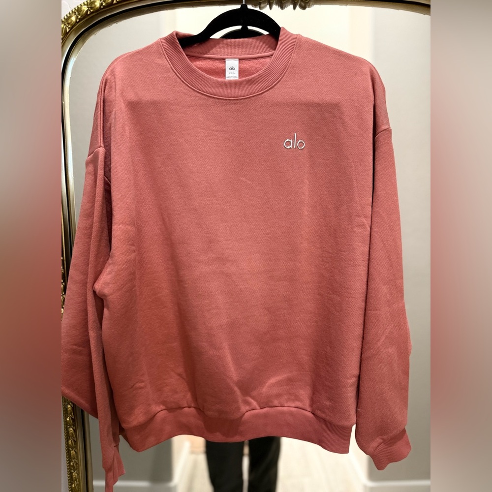 NWT ALO Accolade crew Terracotta